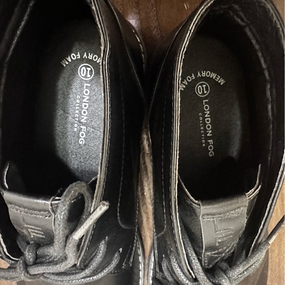 London Fog Blackburn Chukka Boot Black Vegan Faux Leather - Picture 4 of 7